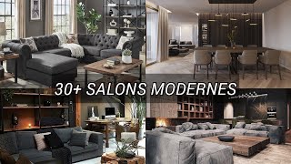 30 idées de salons modernes 2021  salon de luxe et tendance [upl. by Marriott]