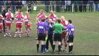 Sharlston Rovers 38 Fryston 24  BARLA National Cup 2012 Quarters Abandoned [upl. by Audri]