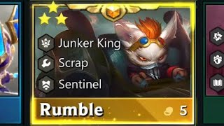 3 Star Rumble  1v9⭐⭐⭐ TFT SET 13 [upl. by Aneeuqahs678]