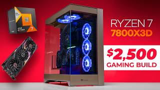 This is what 2500 gets you in 2024 featuring Ryzen 7 7800X3D Showcase PC [upl. by Hecklau]