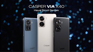 Casper VIA X40 AMOLED Ekranı ile Hayal Şimdi Gerçek  Casper [upl. by Aholla]