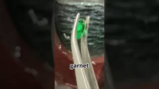 Tsavorite Garnet The Rare Green Gemstonenaturalgarnetnaturalgemstsavoritegarnet [upl. by Candis]