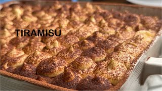 Tiramisu Italian Dessert  NO Baking [upl. by Daugherty]