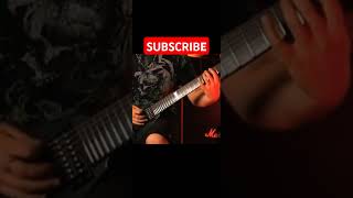 Corey B from Trivium how to play Down the Skies Metal Guitar Riff shorts metal guitar riff [upl. by Zielsdorf738]