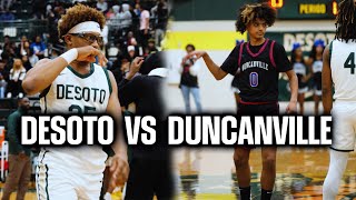 Duncanville vs Desoto Got Spicy Shelton Manning Beckham Black Kayden Edwards BJ Davis [upl. by Wight]