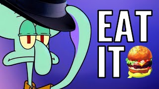 Squidward  Eat It Beat It Parody NOT AI  Weird Al Cover [upl. by Saree]