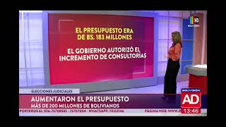 Aumentaron el presupuesto rumbo a las elecciones judiciales [upl. by Orenid]