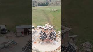 Gradnja crkve na Han Kramu ☦️ hanpijesak gorstak shorts short beautiful drone nature amazing [upl. by Yreneh]