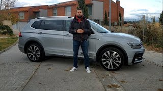 Volkswagen Tiguan RLine 20 TSI 190 CV DSG 4Motion Prueba completa  Review en español [upl. by Buffum817]