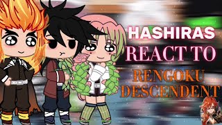 Hashiras react to Mavuika as Rengoku Descendant 🤩 [upl. by Cave]