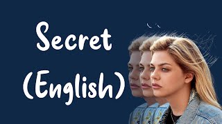 Louane  Secret English version Lyrics [upl. by Harbed]