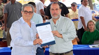 Presidente Mulino entrega orden de proceder para el Hospital General de Bugaba en Chiriquí [upl. by Bud668]