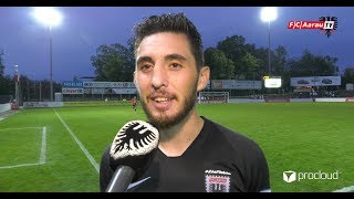 FC Aarau  SC Kriens 41 27072019 Stimmen zum Spiel [upl. by Terena]