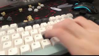 PBT vs ABS Keycaps But With Clicky Switch [upl. by Fiann]