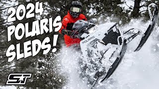 2024 Polaris Snowmobile Highlights and SnowCheck Ship Guarantee [upl. by Hauge38]