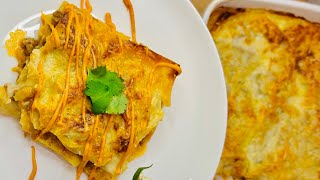 Easy Lasagna recipe  لازانیا [upl. by Rednirah]