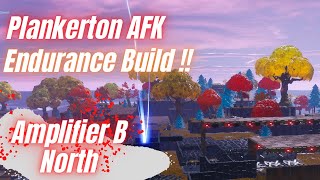 FORTNITE STW Plankerton endurance build AFK  Amplifier B North  Fortnite Save The World [upl. by Aspa264]