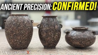 Astonishing Results More Ancient Egyptian Granite Vases Analyzed More STLs available [upl. by Eelirrem]