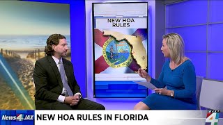 New HOA rules among Florida laws taking effect Monday [upl. by Llennoc]