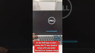 How To Enter BIOS Settings on a Dell Inspiron Laptop dellinspiron dell [upl. by Madonia]