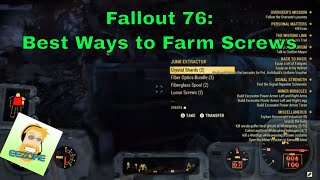 Fallout 76 ways to get Loose Screws [upl. by Attecnoc]