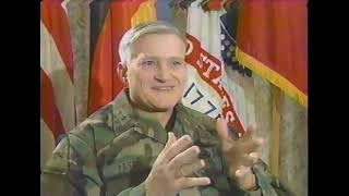 AFN Europe Evening News SSgt Dean Padgett 1994 Berlin Drawdown 1352 [upl. by Atilrahc]