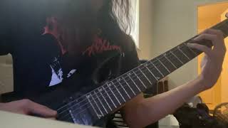 Wormed  Spacetime Ekleipsis Vorticity guitar cover [upl. by Jerrie]