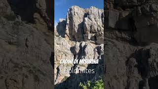 CADINI DI MISURINA  Dolomites drone beautifuldestinations [upl. by Aznofla]