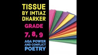 Tissue Imtiaz Dharker Language analysis [upl. by Alfonse]