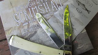 SCRIMSHAW KNIFE KIT Rough Ryder [upl. by Skill]