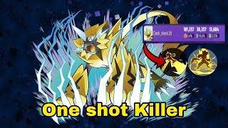 20 KOs this is why this ZERAORA BUILD is the BEST Pokemon Unite gaming pokemonunite [upl. by Llerrot]