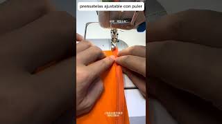 Aprende a usar este pie en la maquina de coser recta industrial shorts [upl. by Zacherie]