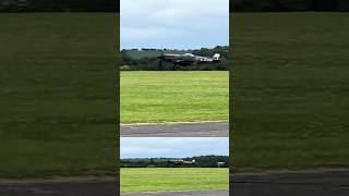 IWM Duxford Ddayairshow  Spitfire landing warbirds aviation planespotting [upl. by Lati324]