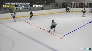 Assist  Point Shot Spencer McCallum JPHL 18U AAA [upl. by Leoine]