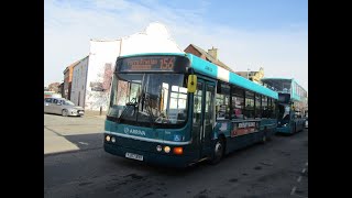 SOME THRASH Arriva Yorkshire 1411 YJ57BVV on 156 to Ferry Fryston 20230311 [upl. by Resiak]