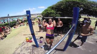 Female PullChin Up Competition Highlights [upl. by Assenahs]