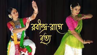 Jhoro Jhoro Jhoro Jhore Ronger Jhorna  Rabindranritya  kathak  Nrityarup  Rabindra sangeet [upl. by Fagin45]