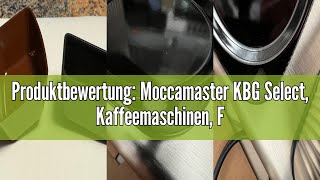 Produktbewertung Moccamaster KBG Select Kaffeemaschinen Filterkaffeemaschine Yellow Pepper 125 [upl. by Michale826]