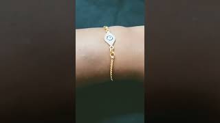 Adjustment bracelet making jewellerycollections newtrendcutebaby newdesign2024 [upl. by Aracal]