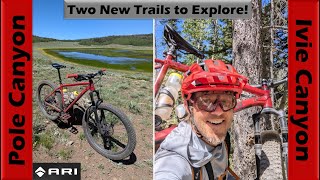 Rugged Hardtail Exploration in Pole amp Ivie Canyons  Mountain Biking Fish Lake Utah [upl. by Onibas756]