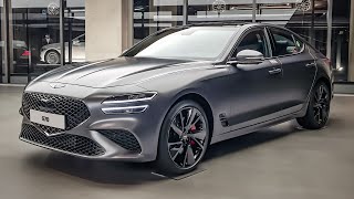 The New 2022 Genesis G70 FACELIFT InteriorampExterior First Look [upl. by Hailee]