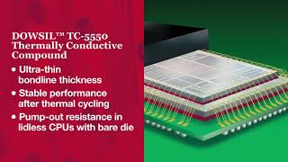 DOWSIL™ TC5550 Thermally Conductive Compound • Diatom AS [upl. by Pisarik]