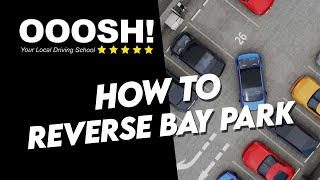 Reverse bay parking  Driving Test Manoeuvres [upl. by Esinet160]