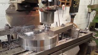 Making a 1325quot 336mm TREPANNING TOOL to cut through 20quot long steel bar [upl. by Stacie]