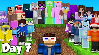 I Trapped 20 Youtubers in the Largest Hide and Seek Game [upl. by Montagna936]