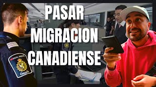 PREGUNTAS EN EL AEROPUERTO DE CANADA  CONSEJOS PARA PASAR MIGRACION CANADIENSE canada2022 [upl. by Linda641]