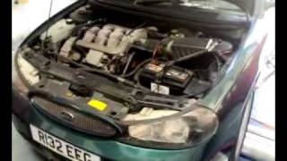 Mondeo ST24 on Dyno 190 BHPmp4 [upl. by Bonar]