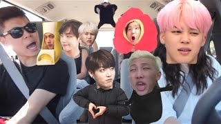 CARPOOL KPOP BTS EDITION [upl. by Siladnerb624]