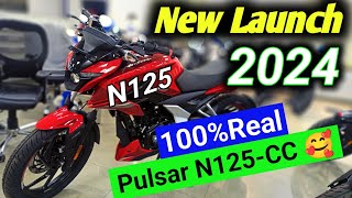 New Launch 2024 Bajaj Pulsar N125CC 🥰 Bikersrj786 pulsarn125 pulsarbike [upl. by Warren453]