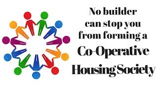 No builder can stop you from forming a CoOperative Housing Society  Marathi Video [upl. by Nnayram]